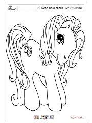 My Litte Pony boyama sayfaları
